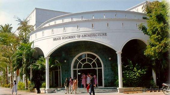 MESAI Academy of Architecture, Royapettah, Chennai, Tamil Nadu