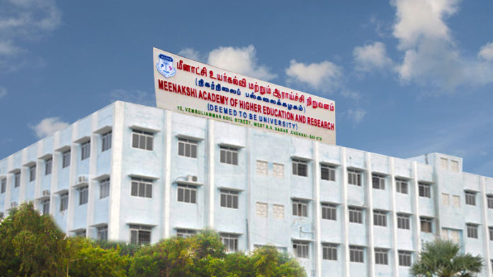 MEENAKSHI ACADEMY OF HIGHER EDUCATION AND RESEARCH-[MAHER],CHENNAI