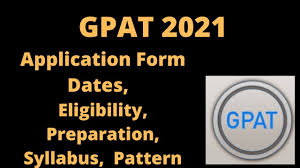 GPAT 2021 Eligibility Criteria