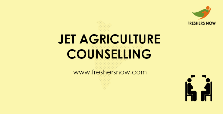 JET Agriculture 2021 Counseling