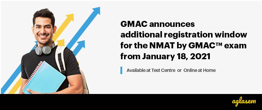 NMAT 2021 Exams Dates