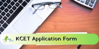 KCET 2021 Application Form
