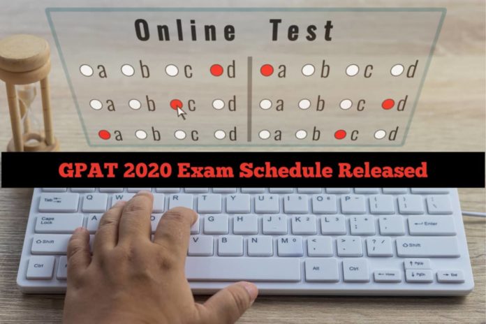 GPAT 2020 exam online pic GPAT 2020 exams online